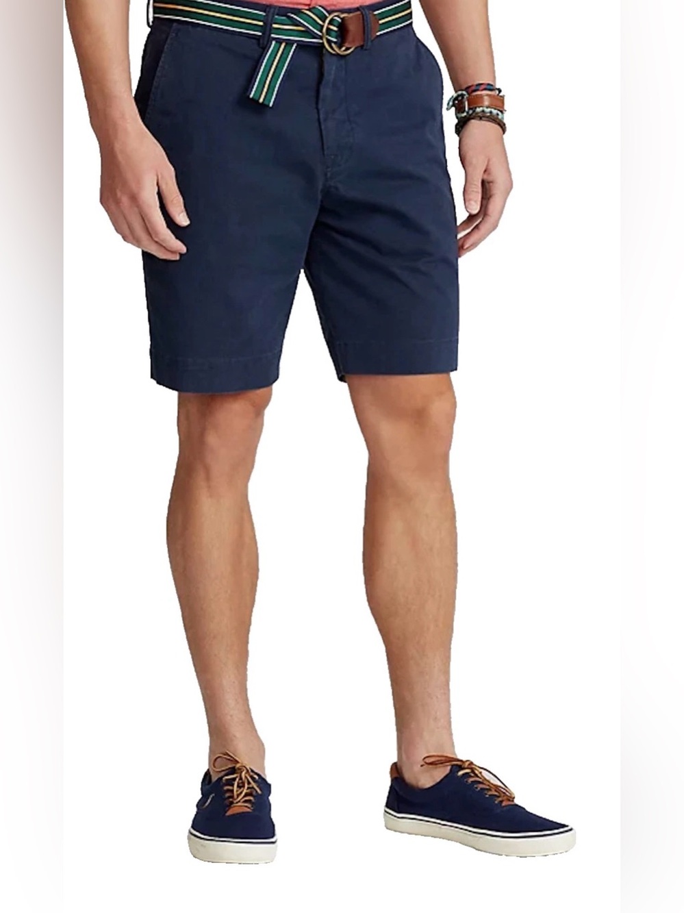 NEW Size 42T Mens Polo Ralph Lauren 10"I Stretch Classic Fit Chino Short Ink $98